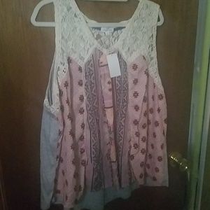 Plus size tank top